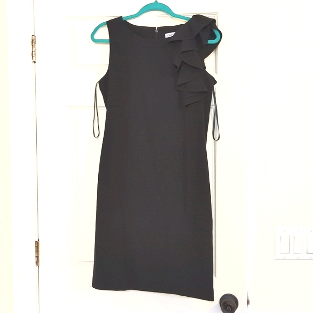 Calvin Klein black formal dress